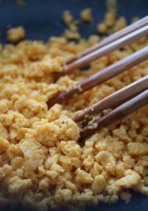 私流炒り卵の作り方 ♪ひき肉も(^o^)-レシピのメイン写真