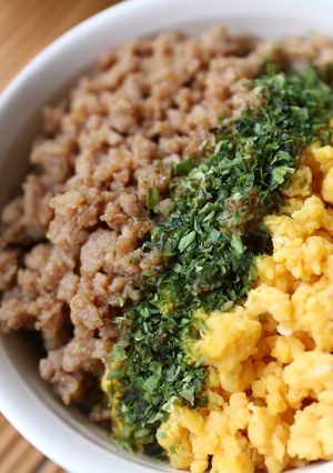 大人も子供も大好き♡そぼろ丼-レシピのメイン写真