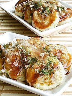 もちもち♪たこ焼き☆おから餅-レシピのメイン写真