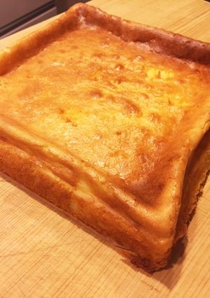 ミキサーと焼くだけ簡単感動チーズケーキ-レシピのメイン写真