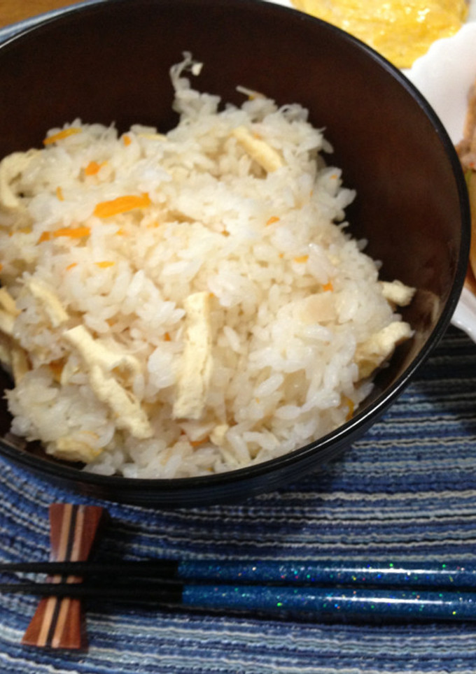 帆立缶で炊き込みごはん♪-レシピのメイン写真