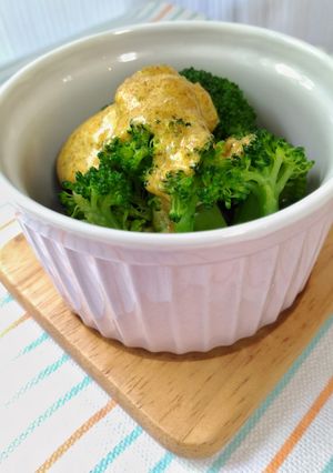ブロッコリーカレーマヨ焼き-レシピのメイン写真