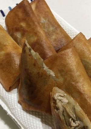 豚こまとごぼうの春巻-レシピのメイン写真