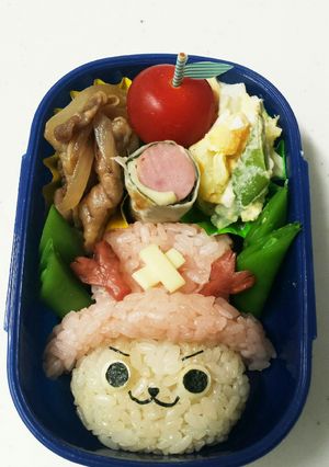 キャラ弁♡チョッパー-レシピのメイン写真
