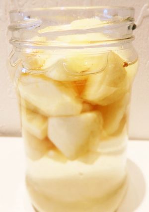 材料３つ！【超簡単】手作りりんご酢！-レシピのメイン写真