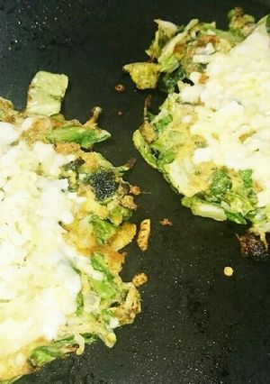 レタスをチヂミにしてみました～-レシピのメイン写真