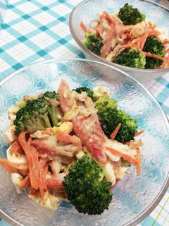 胡麻ドレッシング和えサラダ-レシピのメイン写真