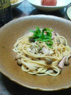 ビールに合う!!塩辛パスタ-レシピのメイン写真