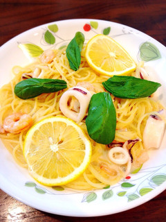 レモンのクリームパスタ-レシピのメイン写真