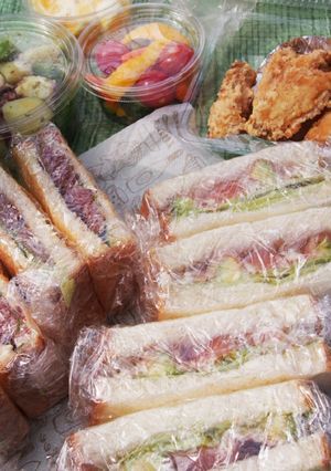 お弁当にも☆コンビーフサンドイッチ-レシピのメイン写真