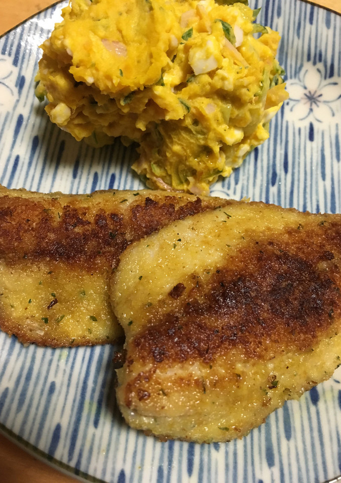 簡単！カレー風味の揚げない鯵フライ-レシピのメイン写真