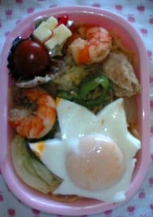 手抜きのお弁当・・・-レシピのメイン写真
