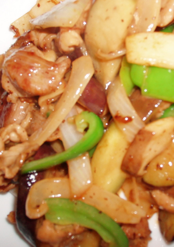 なすと豚肉のオイスターマヨ炒め-レシピのメイン写真