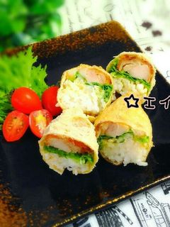 お洒落稲荷(唐揚げVer.)-レシピのメイン写真