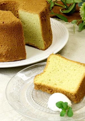 もち大麦粉入りシフォンケーキ-レシピのメイン写真