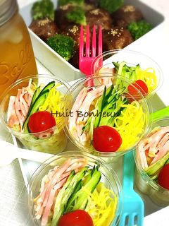 運動会お弁当〜冷やし中華はじめませんか〜-レシピのメイン写真