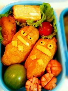 ウルトラマン怪獣!ピグモンガラモンいなり-レシピのメイン写真