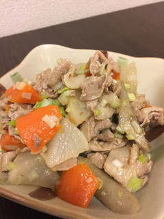 豚こまと根菜のとろみ煮-レシピのメイン写真