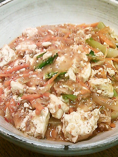 お野菜たっぷり麻婆風-レシピのメイン写真