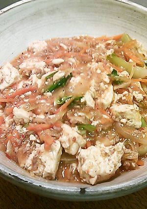 お野菜たっぷり麻婆風-レシピのメイン写真
