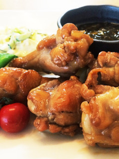 にんにく香る♡手羽元(手羽先)の照り煮-レシピのメイン写真
