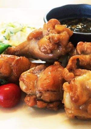 にんにく香る♡手羽元（手羽先）の照り煮-レシピのメイン写真