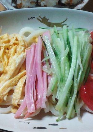 ☆ぶっかけサラダうどん(*^^*)-レシピのメイン写真