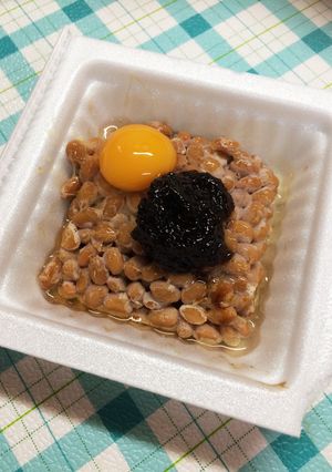 納豆に ご飯ですよ-レシピのメイン写真