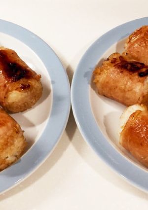 肉巻きおにぎり-レシピのメイン写真