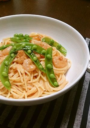海老トマトクリームのグルテンフリーパスタ-レシピのメイン写真