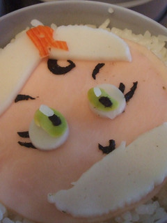 キャラ弁☆ロールパンナ-レシピのメイン写真