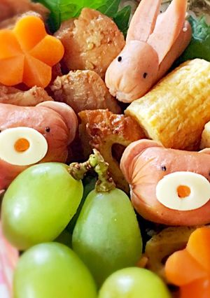 ウインナー飾り切り❃クマ❃-レシピのメイン写真