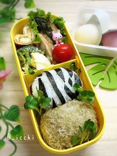 動物プリントおにぎり-レシピのメイン写真