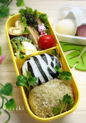 動物プリントおにぎり-レシピのメイン写真