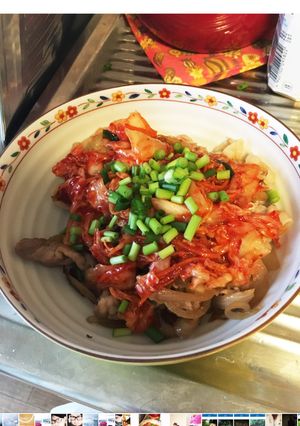 【節約】簡単!豚キムチ丼!弁当にも☆-レシピのメイン写真