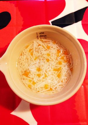 ☆離乳食中期☆人参しらす入りそうめん-レシピのメイン写真