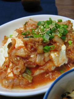 ~夏にぴったり~コク旨キムチ豆腐-レシピのメイン写真