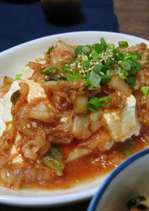 ～夏にぴったり～コク旨キムチ豆腐-レシピのメイン写真
