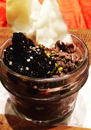 マルベリーアボカドチョコムース-レシピのメイン写真