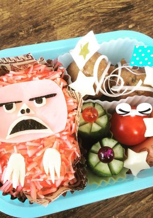 キャラ弁☆ピグモン-レシピのメイン写真