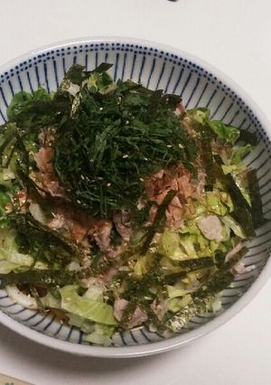ゴマだれ豚肉のサラダうどん-レシピのメイン写真
