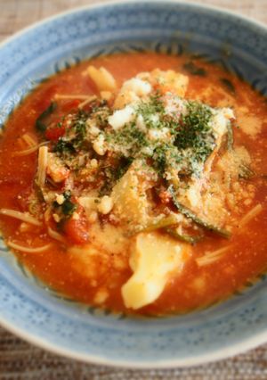 トマトキムチ鍋♩-レシピのメイン写真