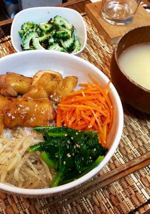 常備菜たっぷり♪照り焼き丼-レシピのメイン写真