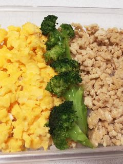 そぼろ弁当-レシピのメイン写真