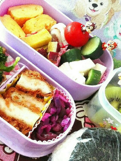 中学生女子 時短 簡単弁当23-レシピのメイン写真