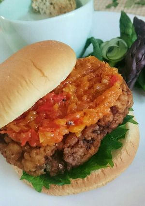 鯵のハンバーガー-レシピのメイン写真