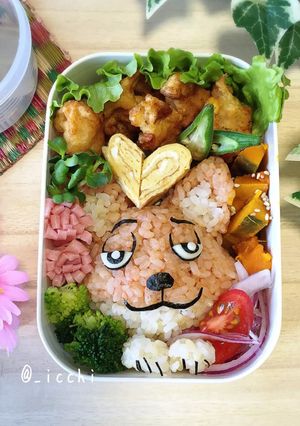 キャラ弁！ズートピアのニック-レシピのメイン写真