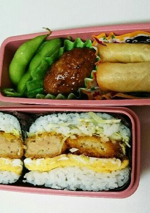 牛乳パックDE☆おにぎらず☆-レシピのメイン写真
