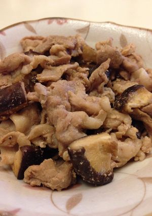 豚肉としいたけのしょうが炒め-レシピのメイン写真