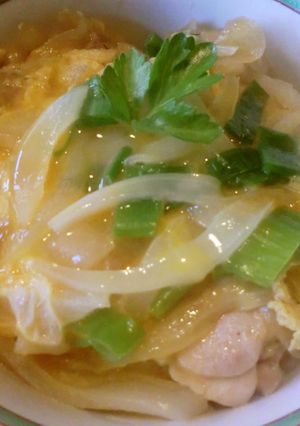 ♩時短・節約♩シンプル＆ヘルシーな親子丼-レシピのメイン写真